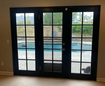 Before 1 New Construction Patio Door Installation in Los Angeles, CA