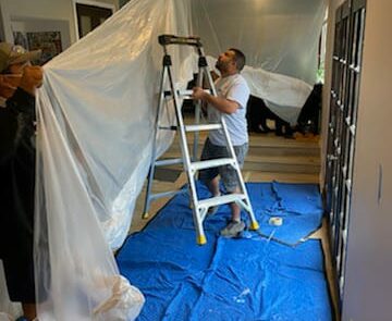 During 2 New Construction Patio Door Installation in Los Angeles, CA
