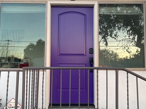 fron door