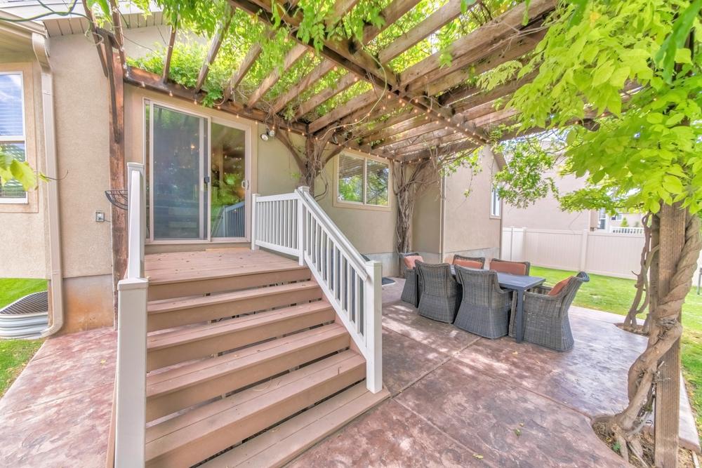 House with Sliding Patio Doors